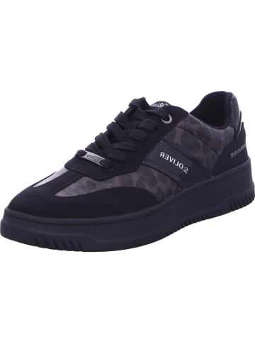 s.Oliver Schnürhalbschuh in schwarz