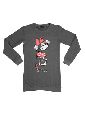 United Labels Disney Minnie Mouse Nachthemd  Langarm in grau