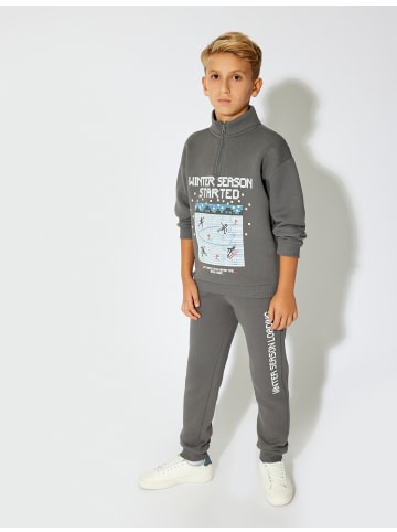 KOTON Sweatshirt in Anthrazit
