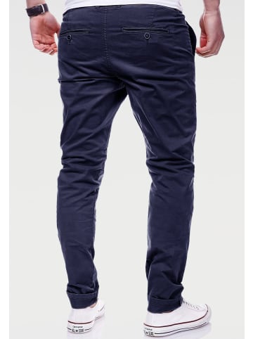 behype Chino-Hose - MPBISTER in Navy
