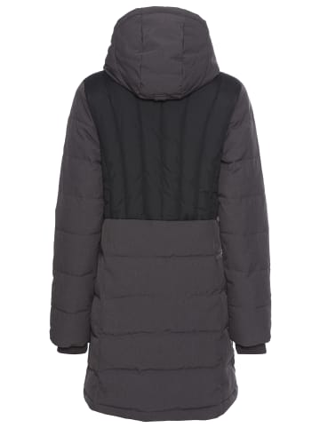 Polarino Winterjacke in Anthrazit-schwarz