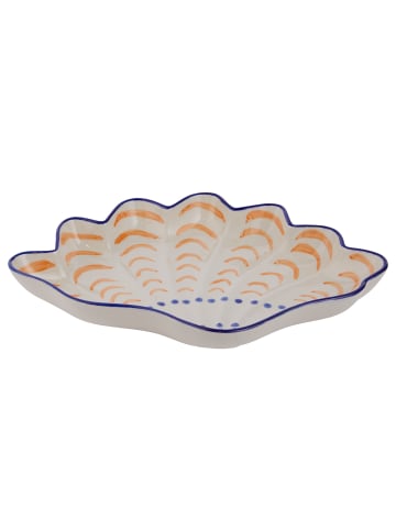 Butlers Butlers Servierplatte CORAL COAST Muschel in Blau
