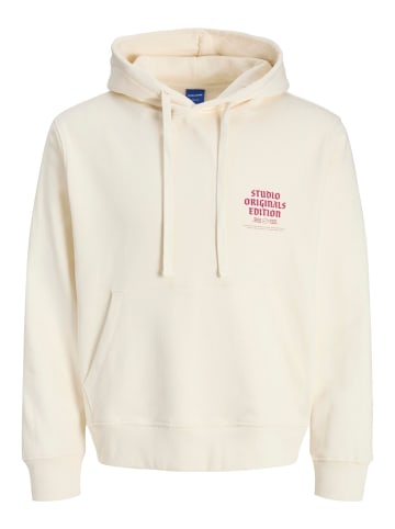 Jack & Jones Kapuzenpullover in Antique White