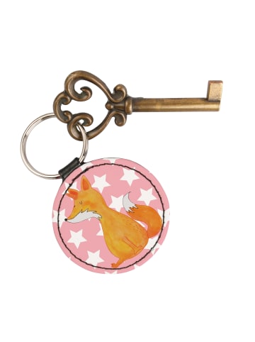 Mr. & Mrs. Panda Anhänger Einhorn Fuchs ohne Spruch in Rot Pastell