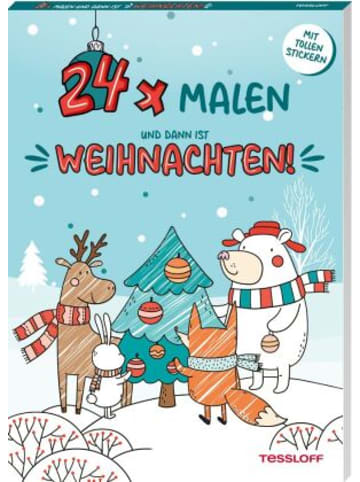 Tessloff Buch - 24 x malen und dann ist Weihnachten!
