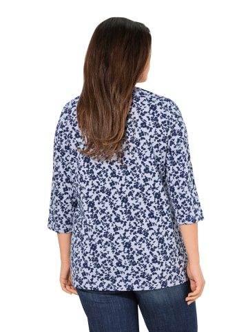 Ulla Popken Shirt in blaugrau