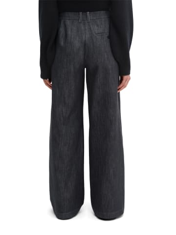 Marc O'Polo Wide Leg Pants in Dark Blue
