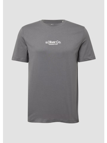 s.Oliver T-Shirt in 94D1_grau meliert
