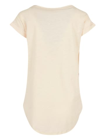 F4NT4STIC Long Cut T-Shirt The Rolling Stones Zunge in Whitesand