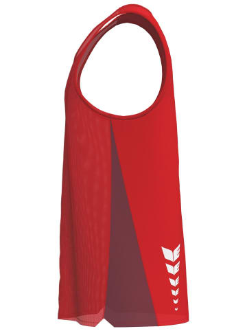 erima Kinder Singlet in rot/bordeaux