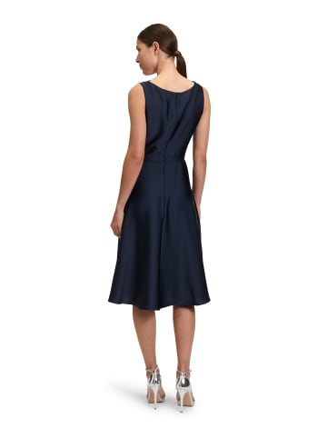 Vera Mont Cocktailkleid mit Wasserfallausschnitt in Night Sky