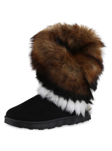 VAN HILL Winter Boots Mia in Schwarz