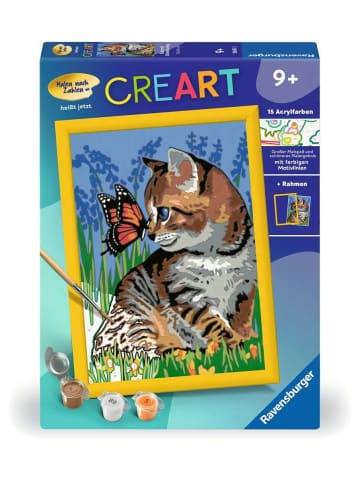 Ravensburger Ravensburger Malprodukte Katze mit Schmetterling in bunt