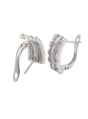 gaya Women Earrings in Silver White