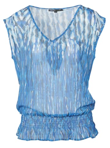 KOROSHI BLUSE in blau