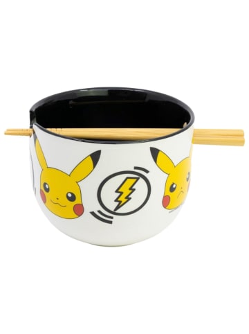 Pokémon Pokemon Keramik Ramen Bowl mit Stäbchen Set in Geschenkverpackung in Mehrfarbig