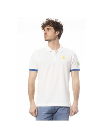 Invicta Weiß Baumwolle Herren Polo Hemd