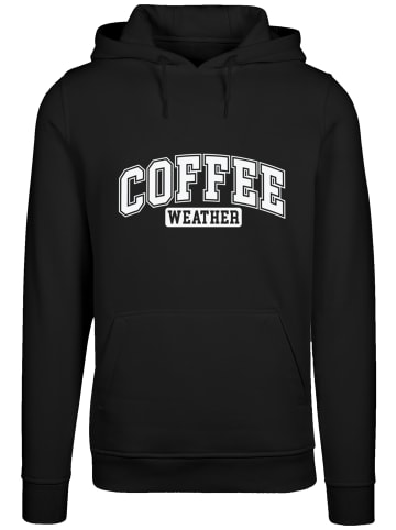 F4NT4STIC Hoodie Coffee Weather Winter Holiday Christmas in schwarz