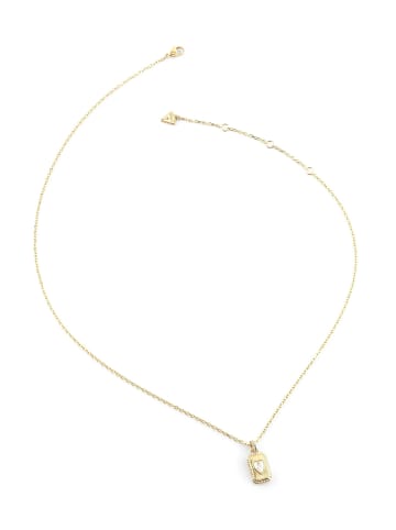Guess Damen-Kette Love Tag Goldfarben