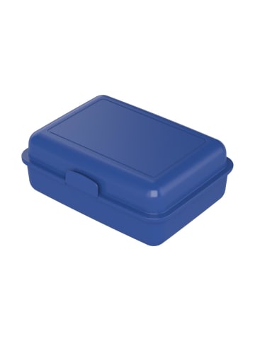 Vorratsdose "School-Box" groß in standard-blau PP - mit Trennschale