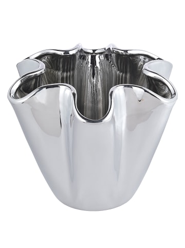 Butlers Vase REFLECT in Silber