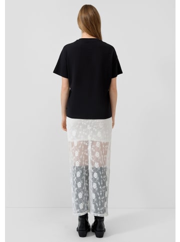 QS T-Shirt in 99D1_schwarz