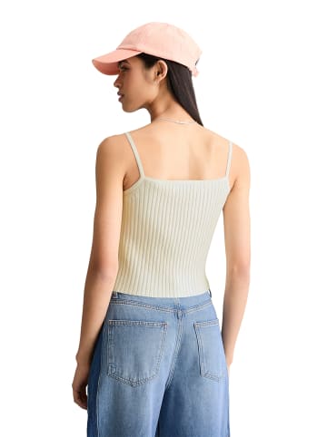 Marc O'Polo DENIM Feinstrick-Top slim in Creamy White