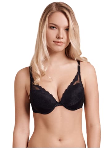 Lisca 2er Pack Push up BH in black-white