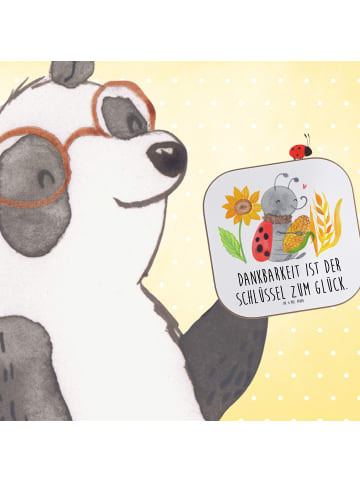 Mr. & Mrs. Panda Tassen Untersetzer Erntedankfest Dankbarkeit mi... in Weiß