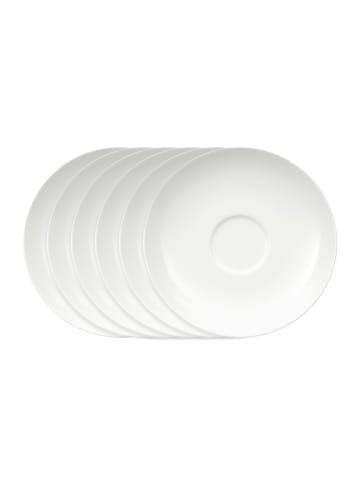 Villeroy & Boch Kaffee-/Teeuntertasse 6 Stk Royal in weiß