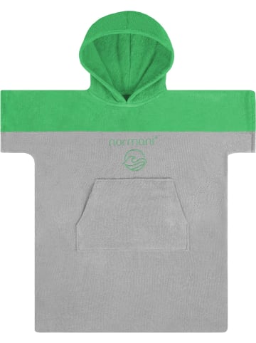 normani Baby Badeponcho Puwai in Grün