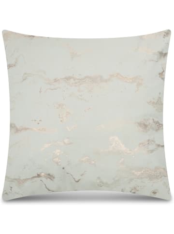 Aspero 2 Kissenbezüge mit Marmordesign 45x45 cm Carrara in Rosa