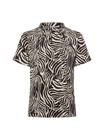 More & More Blusenshirt in schoko ecru - 0001