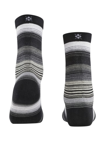 Burlington Socken Stripe in Black