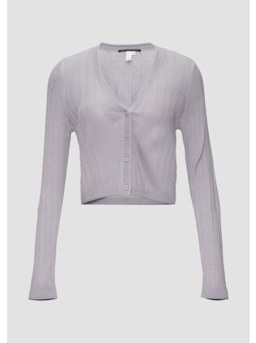 QS Strickjacke in 9203_grau
