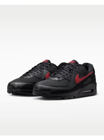 Nike Sneaker Air in Black/Tough Red-Black