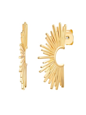 Yokoamii Ohrstecker aus Messing in gelbgold