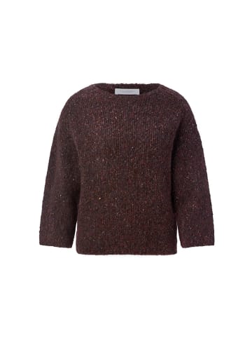 Rich & Royal Strickpullover in schoko - 0002