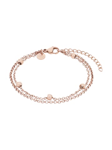 Tom Tailor Armband Edelstahl in rosefarben