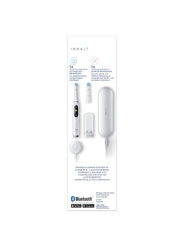 Oral-B Elektrische Zahnbürste "iO Series 9 + Lade-Reiseetui" in Weiß