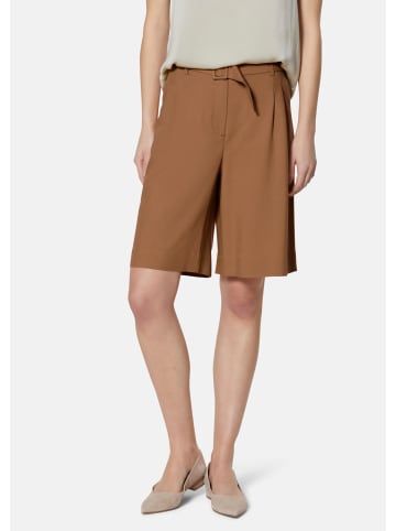 MADELEINE Elegante Bermuda in haselnuss