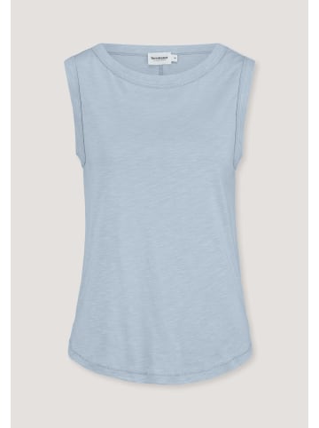 Hessnatur Jersey Top in perlblau