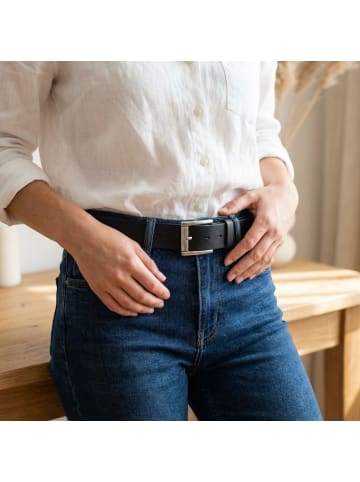 FRONHOFER Ledergürtel 4cm in Rot