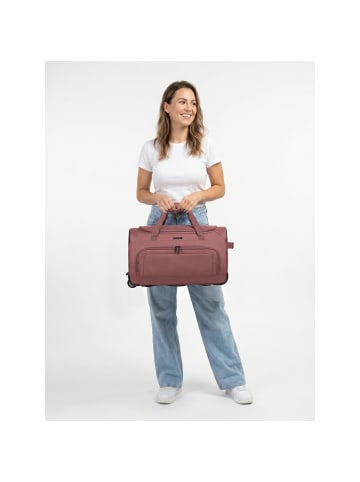 Redolz Duffle Essentials 2 Rollen Reisetasche 51 cm rose