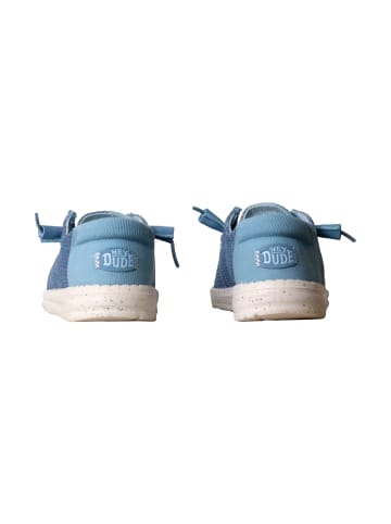 Hey Dude Schnür-Mokassin „Wendy Stretch Sox“ Blau