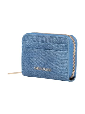 Carlo Colucci Geldbörse di Cagno in Blau
