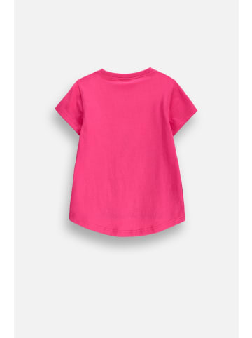 MOKIDA Baumwoll-t-shirt mit kurzen Ärmeln in fuchsie