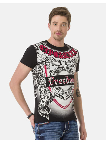 Cipo & Baxx T-Shirt in BLACK
