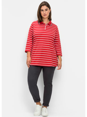 sheego Hose in dunkelgrau