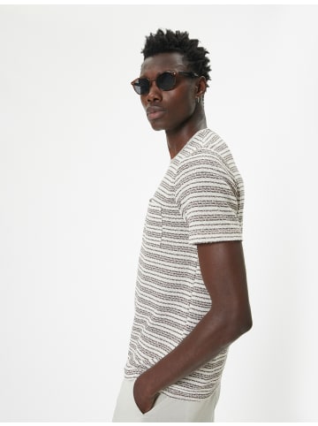 KOTON T-shirt in Braun